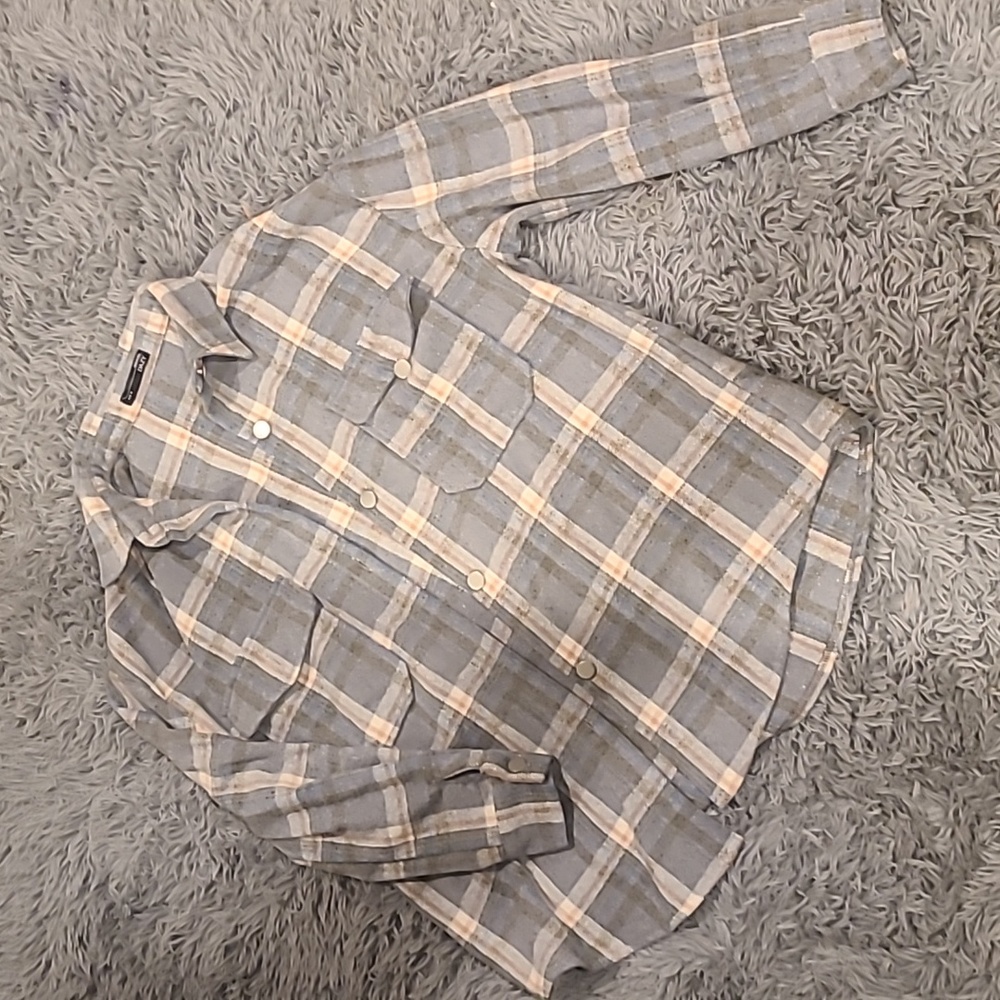 Plaid Shacket, Women's,  size Medium